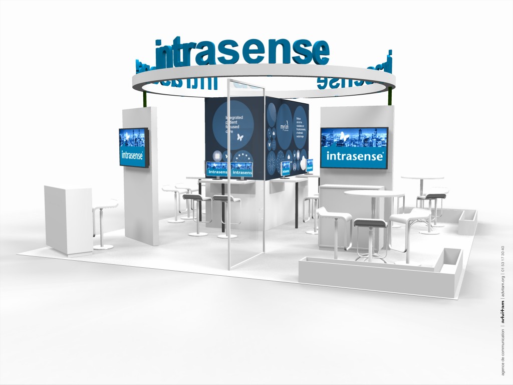 Intrasense RSNA stand front